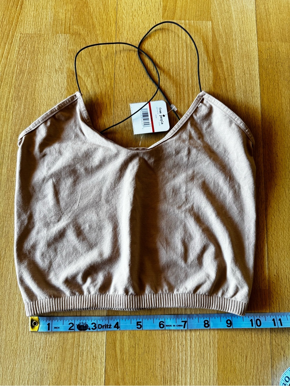 Nude Seamless Cropped Cami Top - Free People